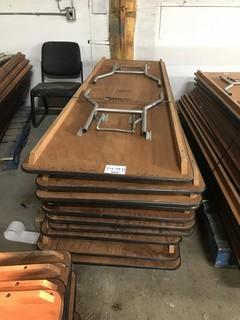 Lot of (10) Asst. Folding Tables