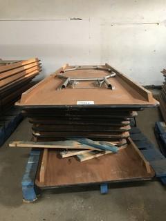 Lot of (9) Asst. Folding Tables