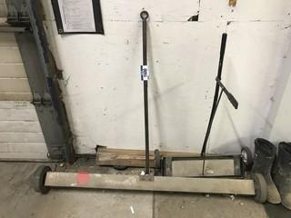 Lot of (2) Magnetic Floor Sweeps