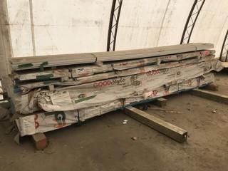 Lot of Asst. Painted Wood Trim