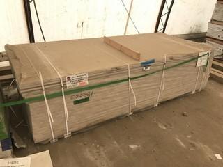 Lot of Funari Linen 5/8" X 4' X 9' Wrapped Drywall (Approx. 40 Sheets)