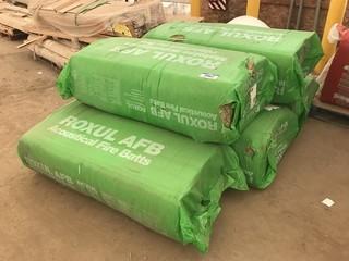 Lot of (5) Bags of Roxul AFB Acousticasl Fire Batts