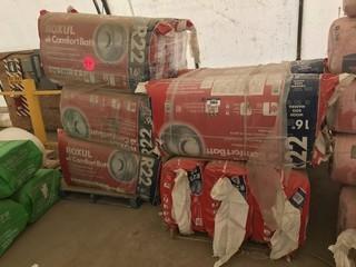 Lot of Approx. (15) Roxul R-22 Batt Insulation