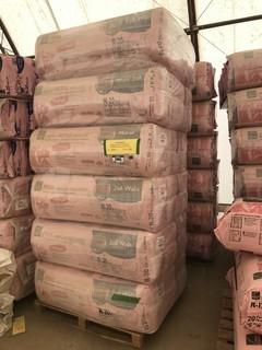 Lot of Approx. (60) Pink 2'X6' R-20 Batt Insulation