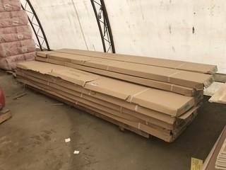 Lot of 12' Johnsonite PVC Stair Treads (Approx. 20 Boxes)