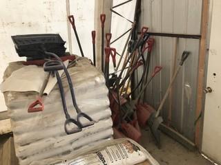 Lot of Asst. Snow Shovels, etc. (Approx. 25)