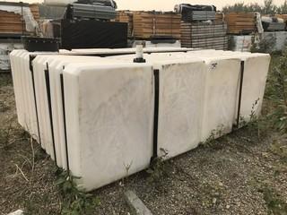 Approx. 8' X 10' PVC Tanks on Frame