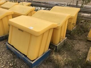 Lot of (3) Sand/ Gravel Bins