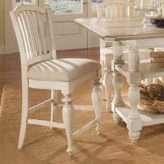 RIVERSIDE MIX-N-MATCH CHAIRS CNTR HT-UPHOL CHAIR (2IN) - Dover White