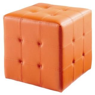 Sunpan Modern Urban Unity Dario Cube Ottoman (SNPN4510_20659506) - Orange