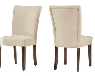 Three Posts Lancaster Parsons Chair (THRE6946_18102204) Beige / 2 Pieces