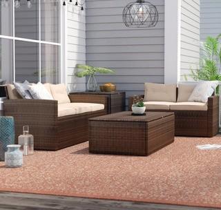 Mistana Milena 4 Piece Sofa Set with Cushion (MTNA2703)