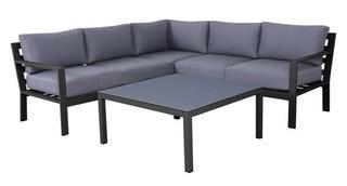 Curren Double Lounge Left Arm, Right Arm, Corner Lounge, Coffee Table 