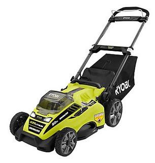 Ryobi 40V Lithium Brushless 20" Cordless Lawn Mower 