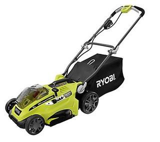 Ryobi 18V Lithium Hybrid 16" Dual Power Lawn Mower (Tool Only)