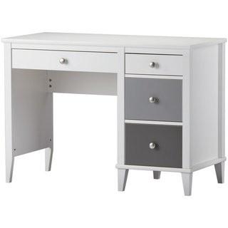 Little Seeds Monarch Hill Poppy 41.62 Writing Desk" (LTSE1049_20472379) - White/Grey