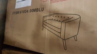 Loveseat - Blue - 61034.00MBLU