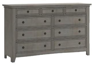 Aviva 9 Drawer Dresser - (TRPT1548) - Antique Grey