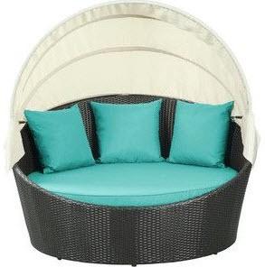 Siesta Canopy Outdoor Patio Daybed