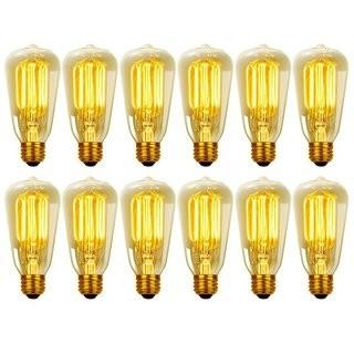 Globe Electric Company 60W E26 Medium Incandescent Light Bulb (GLEC1533) - 12 Pieces
