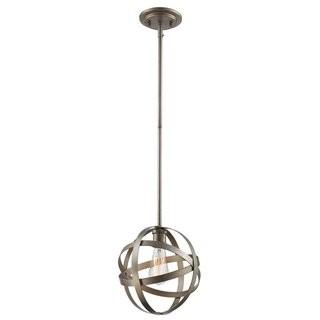 Wrought Studio Prange 1-Light Mini Pendant (VKGL6492_19680531) - Antique Silver