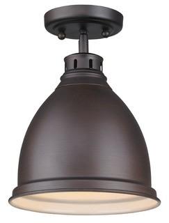 Golden Lighting - Duncan - 3602-FM RBZ - Rubbed Bronze