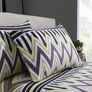 Tribeca Living Cotton Flannel Fitted Sheet - Queen / Hrey