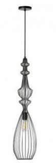 Mistana Flynn 1-Light Foyer Pendant (MTNA2324_22590612) - Blk (425-91P-BK)