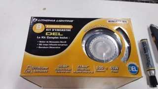 3 Inch LED Recessed Gimbal - Chrome