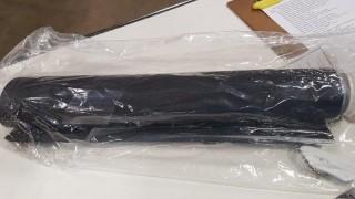 Red Barrel Studio Custom-Made Corded Semi-Sheer Roller Shade (VKK1206_27813059_27813034) - Black / Size Unknown