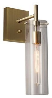 Adesso - Dalton Wall Lamp - 3850-21 - Antique Brass Wall Lamp Wall Light
