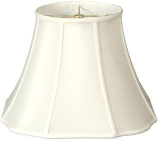 Royal Designs Inc. White Lamp Shade (HB-610-14LNWH) - 13"x14"x19"