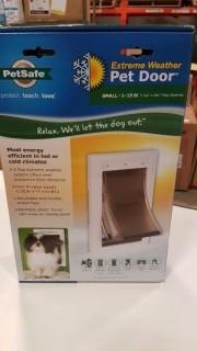 Pet Safe Extreme Weather Pet Door Small 5"x8" Flap Opening 