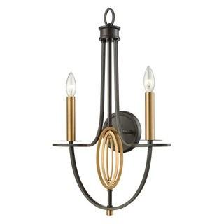 Red Barrel Studio Danny 2-Light Candle Sconce (RDBL5884)