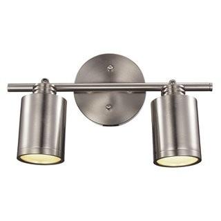 Orren Ellis Isai 2-Light Track Kit (ORNE2652_23237351) - Brushed Nickel 