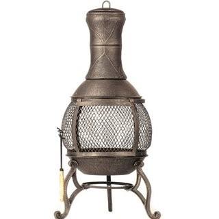 DeckMate Corona Cast iron Wood Burning Chiminea (DKMT1001)