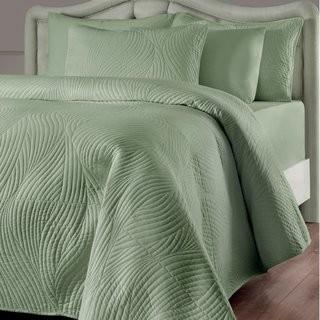 Brielle Stream Reversible Quilt Set (BRLL1275_21733500_21733503) - Teal / King