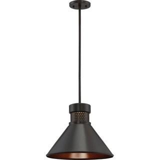 Trent Austin Design Irwin 1-Light LED Inverted Pendant (TRNT2425_22435917) - Dark Bronze / Copper
