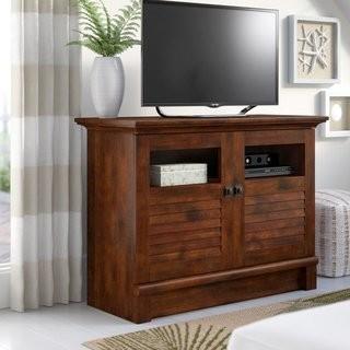 Beachcrest Home Pinellas 40 TV Stand (BCMH3490_26706764) -Cherry