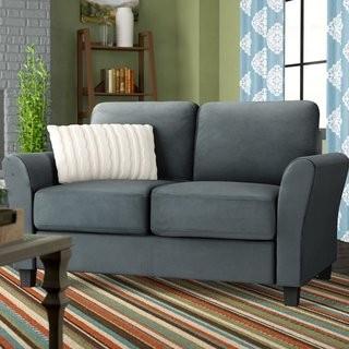 Charlton Home Patricia Loveseat (CHLH5863) - Grey 