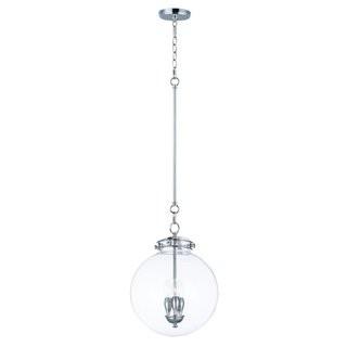 Latitude Run Caulkins 3-Light Globe Pendant (LRUN6548)