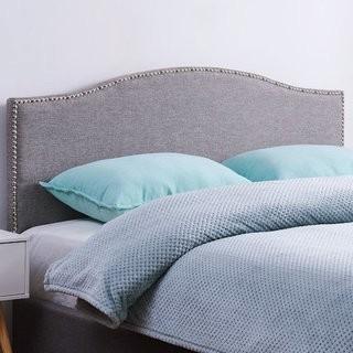 Charlton Home Unger Upholstered Panel Headboard (CHRL8494_25334296_25334293) - Queen - Charcoal