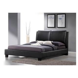 bbt6082- black-bed-full baxton studio