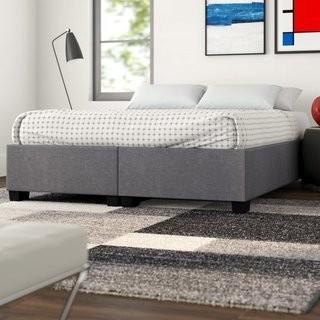 Orren Ellis Nimmons Bed Frame (ORNL2699_25770284)- Twin - Grey