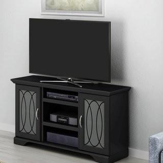 Red Barrel Studio Pete Electric TV Stand (RDBT5430_24608519) - Blk