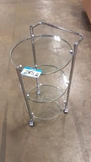 Glass & Chrome - BarCart