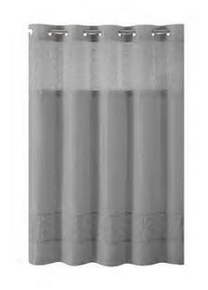 Downtown Soho Hookless Shower Curtain (RBH40MY095) - Slate / 71"W x74"L
