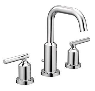 Moen Gibson 2 Handle Widespread Lavatory Faucet Trim (T6142) - Chrome 