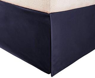 Superior Executive 3000 Series Bed Skirt - King / Navy Blue