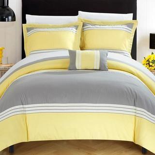 Madison Park 3 pcs Duvet Cover Set - King / Gray (MP12-5788) 